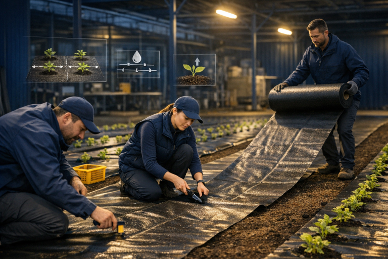 Organic Farming Weed suppression fabric