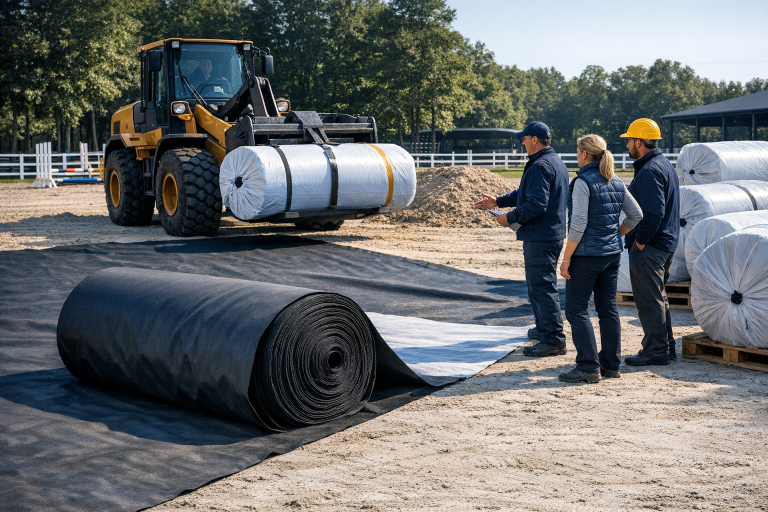 Horse Arena Footing Fabric Bulk